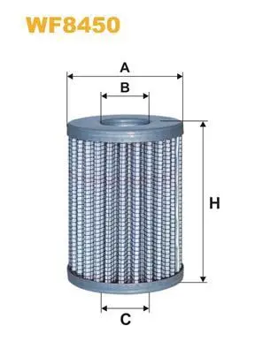 Паливний фільтр WIX FILTERS WF8450 (фото 1)