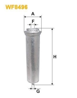 Фільтр паливний BMW 3 (E90-E93) 2.0/3.0D N47/M57 04-13 WIX FILTERS WF8496