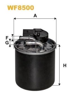 Фільтр паливний MB Vito (W447) 2.2CDI OM651 14- WIX FILTERS WF8500