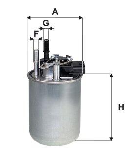 Фото фільтр паливний WIX FILTERS WF8519 Фільтр паливний WIX FILTERS WF8519