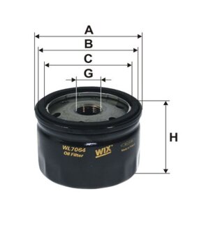 Фото оливний фільтр WIX FILTERS WL7064 Оливний фільтр WIX FILTERS WL7064