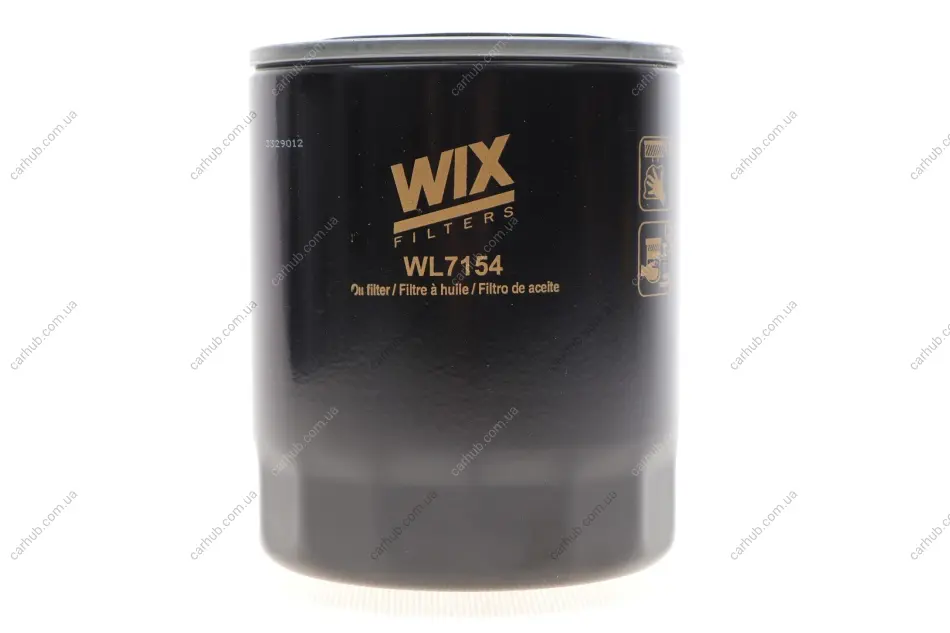 Фільтр масляний Mitsubishi Galant/Lancer 1.8D/TD/2.0D 84-96 WIX FILTERS WL7154 (фото 1)
