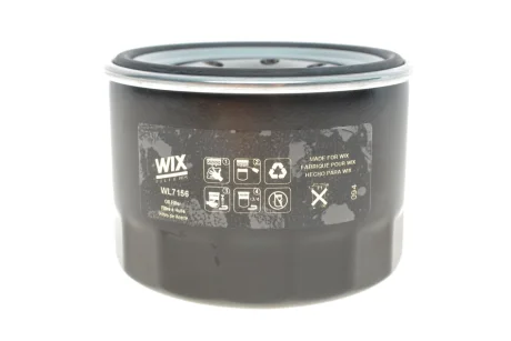 Фільтр масляний Kia Sportage 2.0TD 97-05/Mazda 323 1.7D/2.0D 86-98/626 2.0D 83-87/Isuzu NPS 3.9D/TD WIX FILTERS WL7156