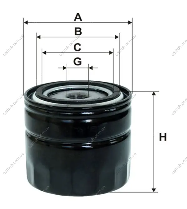 Фільтр масляний Renault Trafic/Master 2.1D 80-00 WIX FILTERS WL7237 (фото 1)