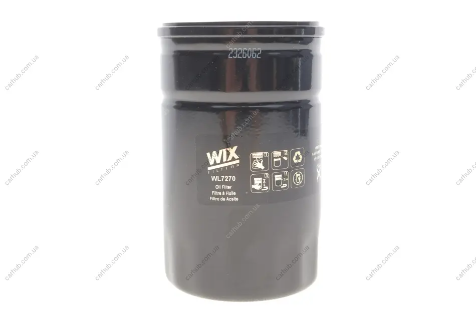 Фільтр масляний Rover 75 2.5 i 99-05/MG ZT 2.5 V6 24V 01-06 WIX FILTERS WL7270 (фото 1)