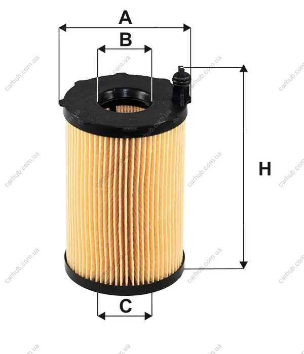 Фільтр масляний VW Touareg 3.0 V6 TDI 11-18 WIX FILTERS WL7501 (фото 1)