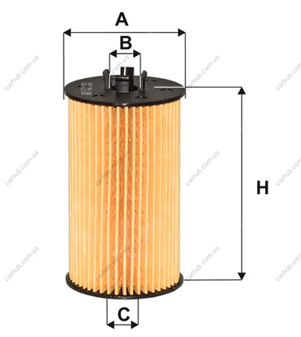 Фільтр масляний Opel Astra J/K/Insignia A/B/Meriva B/Mokka/Zafira C 1.6D 13- WIX FILTERS WL7519 (фото 1)