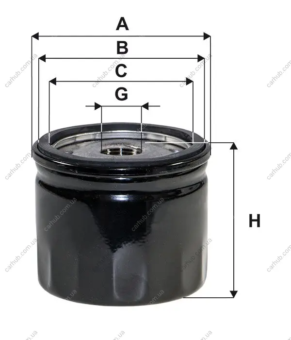 Фільтр масляний Ford Focus/Transit Connect/Tourneo Connect 1.0/1.5EcoBoost 13- WIX FILTERS WL7559 (фото 1)
