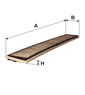 Фильтр салона угольный WIX FILTERS WP9003