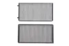 Фільтр салону BMW 7 (E65/66/67) 01-08 (вугільний) (к-кт 2шт.) WIX FILTERS WP9169 (фото 1)
