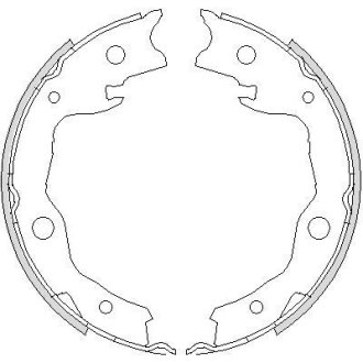 Тормозные колодки зад. Leaf/Tiida/Pulsar/Sentra/Juke/Cube/Qashqai/XTrail/RAV 4/Koleos 07- WOKING Z4752.00
