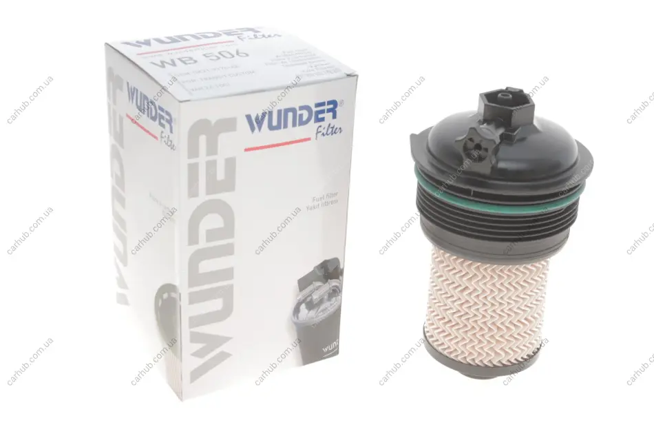 Фільтр паливний Ford Transit 2.0 TDCI 15- WUNDER FILTER WB 506 (фото 1)