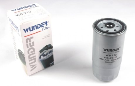 Фото фильтр топливный Fiat Punto 1.9 JTD 00-12 WUNDER FILTER WB 913 Фильтр топливный Fiat Punto 1.9 JTD 00-12 WUNDER FILTER WB 913