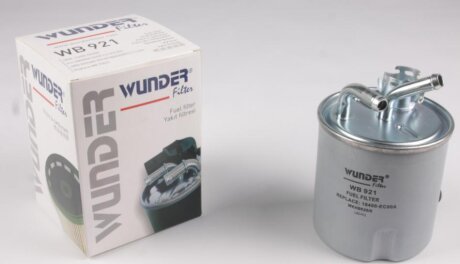 Фото фільтр паливний Nissan Navara/Armada 2.5dCi 05- WUNDER FILTER WB 921 Фільтр паливний Nissan Navara/Armada 2.5dCi 05- WUNDER FILTER WB 921