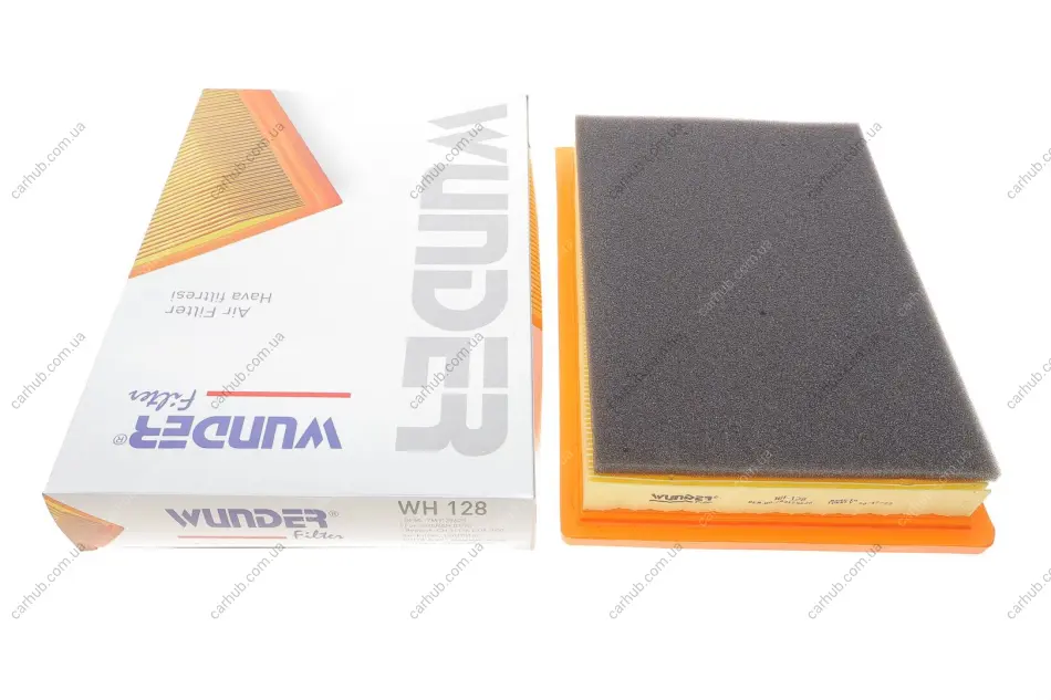 Фільтр повітряний VW Sharan 95-10/Seat Alhambra 96-10/Ford Galaxy 00-06 WUNDER FILTER WH 128 (фото 1)