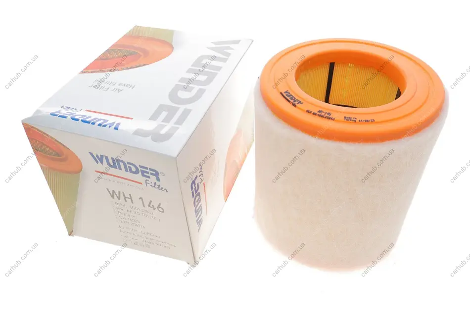 Фільтр повітряний Audi A6 2.8-3.0TDI/TFSI 10- WUNDER FILTER WH 146 (фото 1)