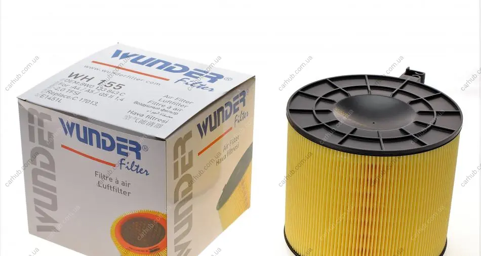 Фільтр повітряний Audi A4/A5/Q5 2,0 TFSI 15- WUNDER FILTER WH 155 (фото 1)