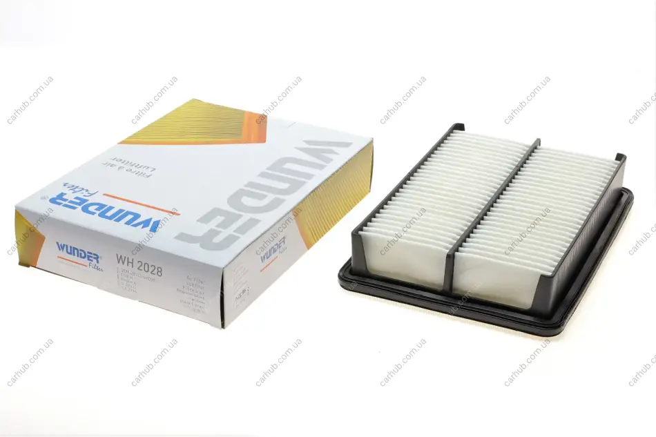 Фільтр повітряний Hyundai H-1 II 2.4 i 2.5 CRDi/TDCi 07- WUNDER FILTER WH 2028 (фото 1)