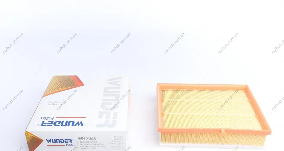 Фільтр повітряний Toyota Avensis 1.6D4-D/ RAV 4 2.0 15-18 WUNDER FILTER WH 2046 (фото 1)