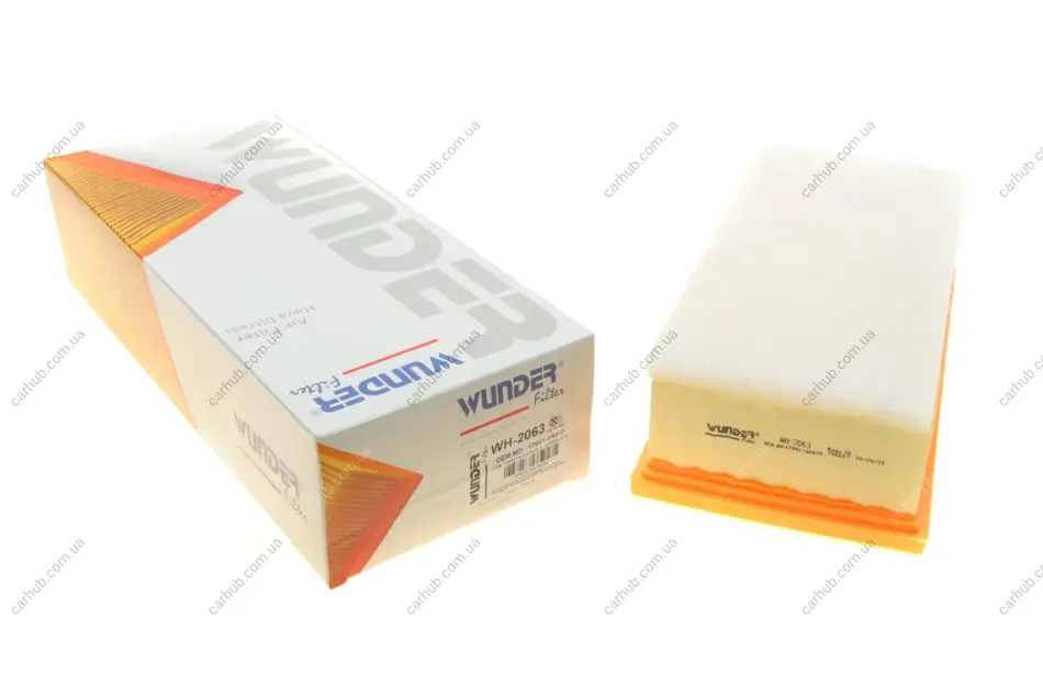 Фільтр повітряний Toyota Avensis/Corolla 2.0D/2.2D 05-08 WUNDER FILTER WH 2063 (фото 1)