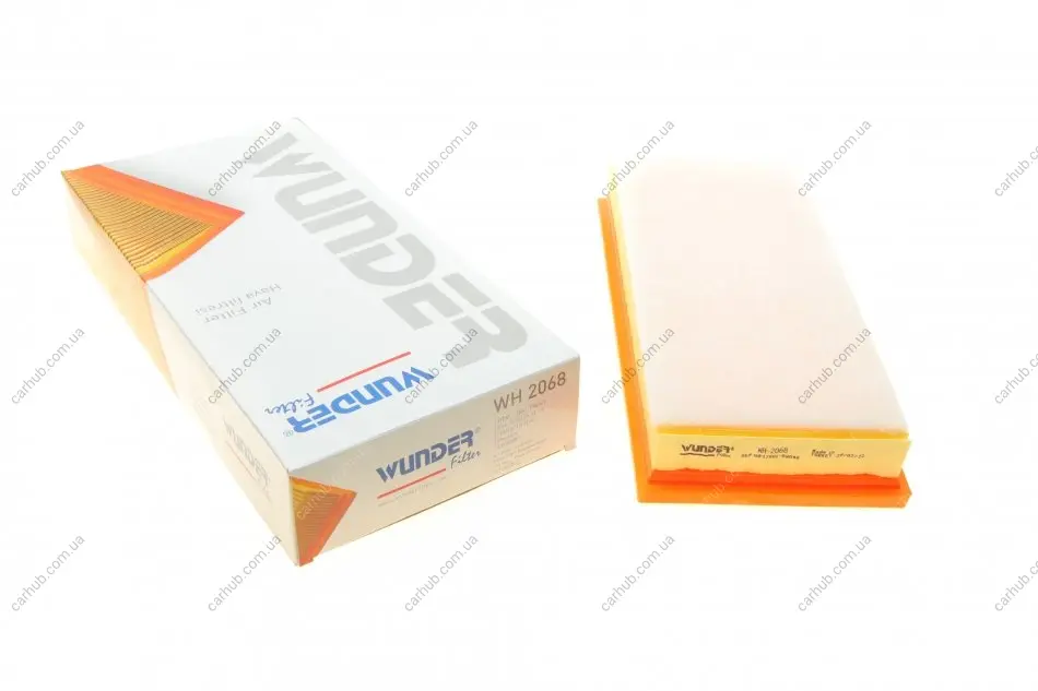 Фільтр повітряний Toyota Yaris1.4D 05-/Subaru Trezia 1.4 D 11- WUNDER FILTER WH 2068 (фото 1)