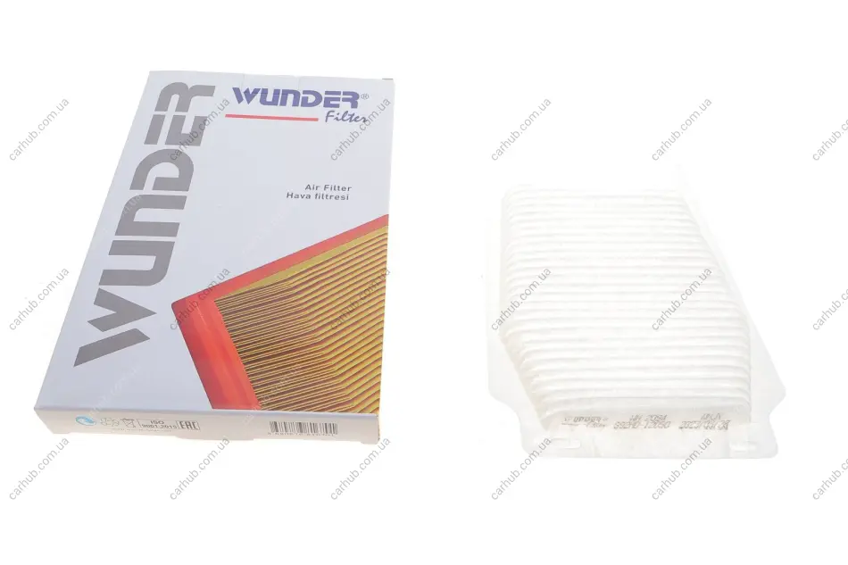 Фільтр повітряний Toyota Corolla 1.8/2.0 Hybrid 08-17 WUNDER FILTER WH 2094 (фото 1)
