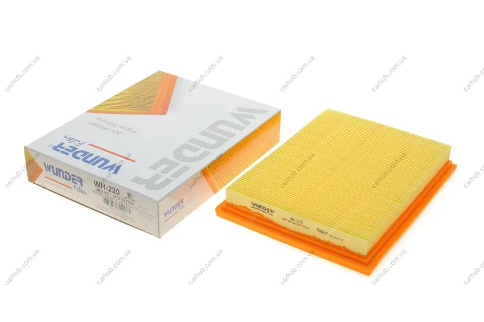 Фільтр повітряний Ford Fiesta 01- WUNDER FILTER WH 220 (фото 1)
