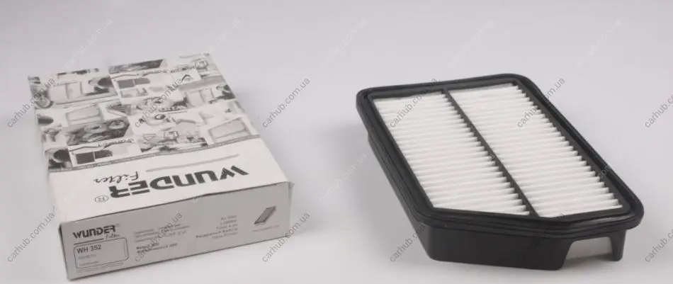 Фільтр повітряний Chevrolet Rezzo 1.6/2.0i 00- WUNDER FILTER WH 352 (фото 1)