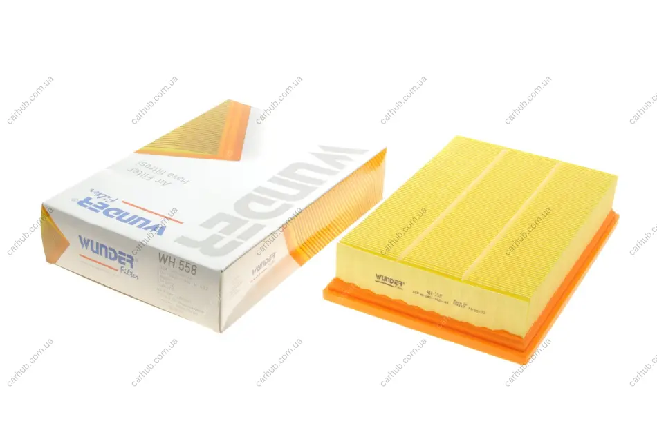 Фільтр повітряний Ford Focus 1.6i 03- WUNDER FILTER WH 558 (фото 1)