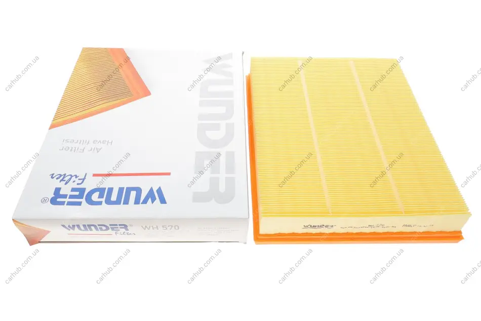 Фільтр повітряний Ford Ranger 2.0 EcoBlue/TDCi EcoBlue 18- WUNDER FILTER WH 570 (фото 1)