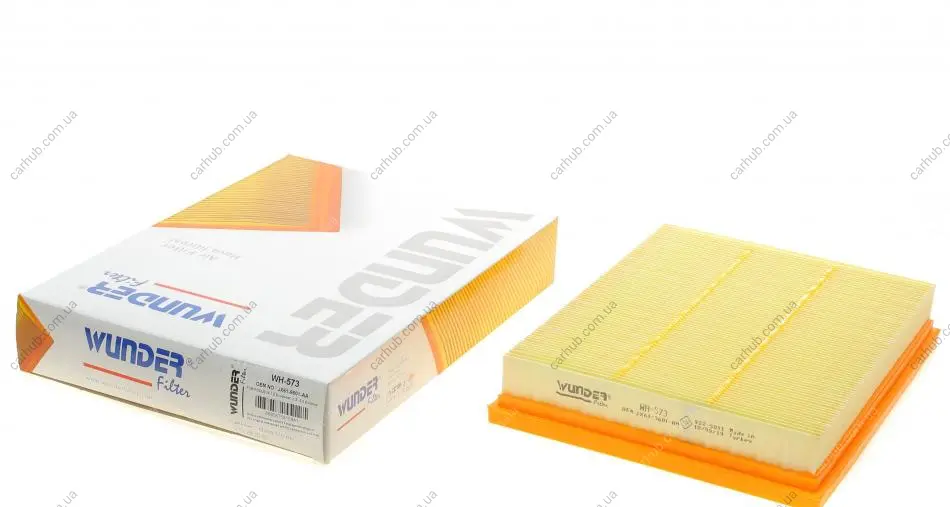 Фільтр повітряний Ford Focus IV 1.0/1.5 EcoBoost 18- WUNDER FILTER WH 573 (фото 1)