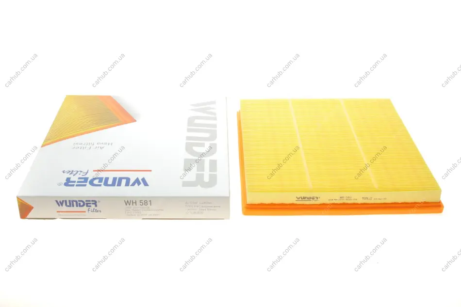 Фільтр повітряний Ford Transit 2.2TDCi 11- WUNDER FILTER WH 581 (фото 1)
