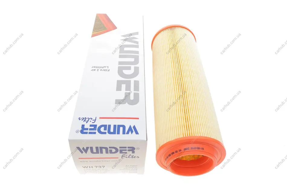 Фільтр повітряний MB A-class (W168) 1.7CDI -04 WUNDER FILTER WH 737 (фото 1)