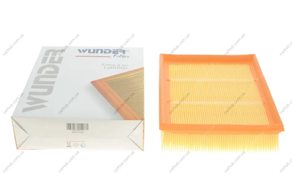 Фільтр повітряний MB (W169/W245) 1.5/1.7/2.0 WUNDER FILTER WH 738 (фото 1)