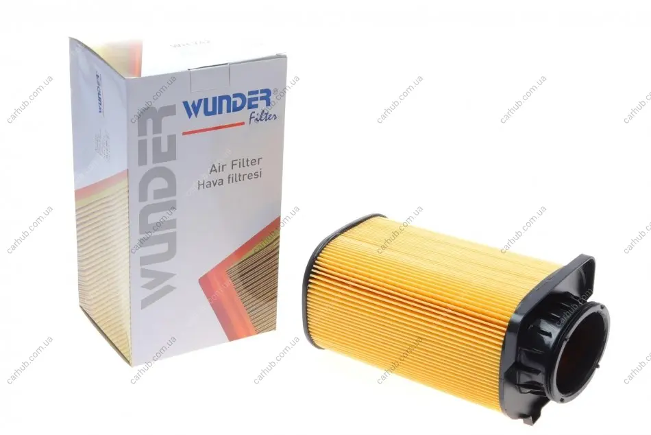 Фільтр повітряний MB C-class (W204/W205/)/E-class (C207) 1.6-2.0 08- WUNDER FILTER WH 742 (фото 1)
