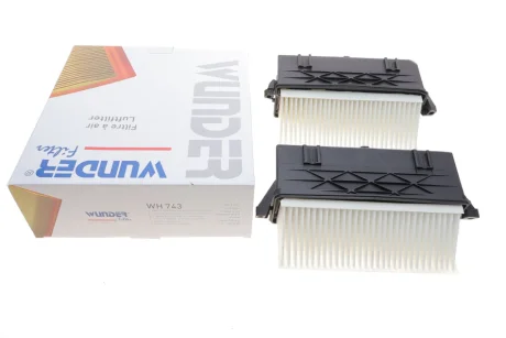 Фільтр повітряний MB E-class (W212/A207/C207)/ GLK (X204) 350CDI (к-кт) WUNDER FILTER WH 743