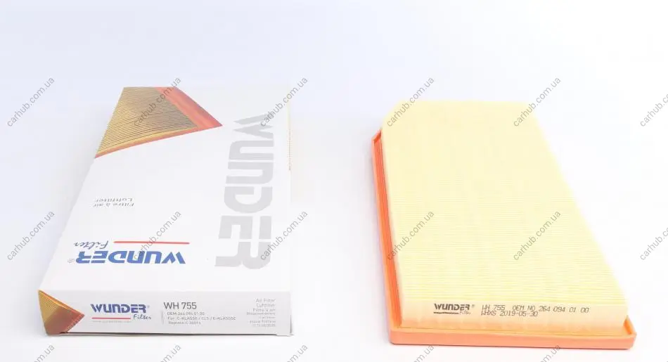 Фільтр повітряний MB E-class (W213) 2.0 17- WUNDER FILTER WH 755 (фото 1)