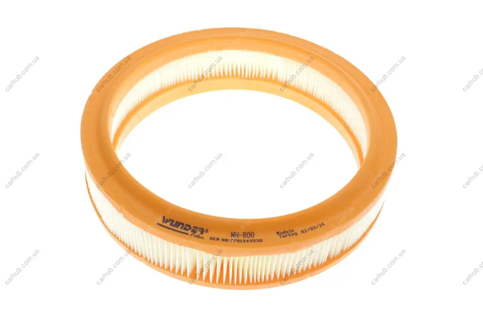 Фільтр повітряний Renault Super 5/19 1.1-1.4i 83-90 WUNDER FILTER WH 800 (фото 1)
