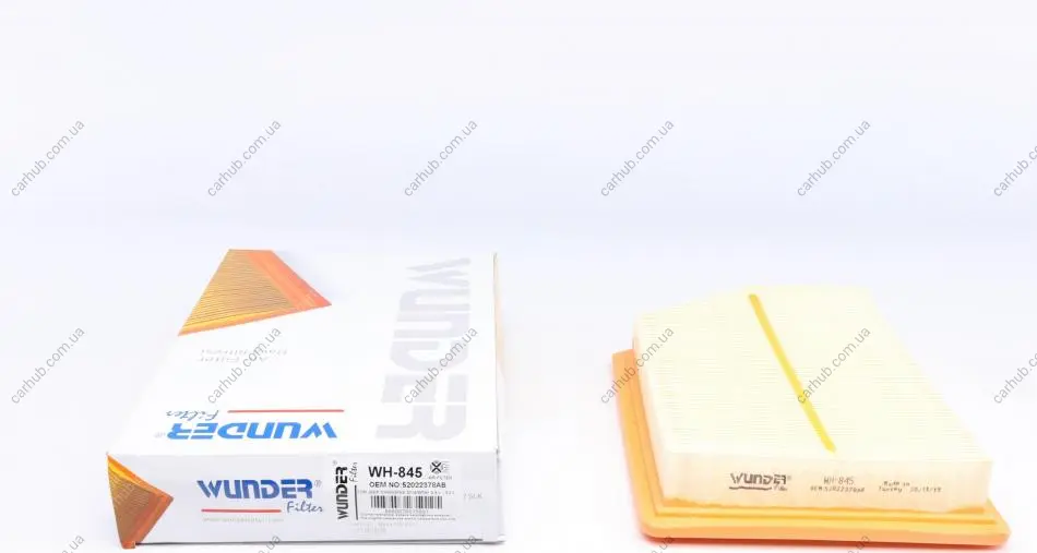 Фільтр повітряний Jeep Cherokee 2.0 14-18 WUNDER FILTER WH 845 (фото 1)