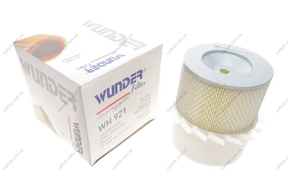 Фільтр повітряний Mitsubishi Pajero 2.5 TD 87- WUNDER FILTER WH 921 (фото 1)