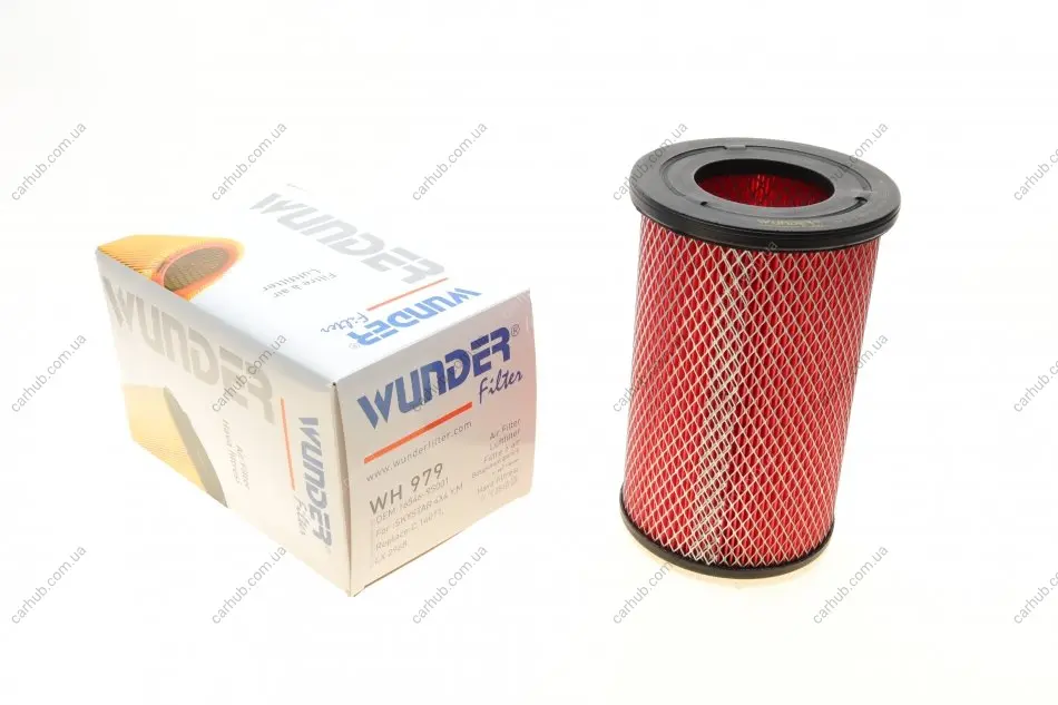 Фільтр повітряний Nissan Pick-Up 2.5 TDI 16V 11- WUNDER FILTER WH 979 (фото 1)