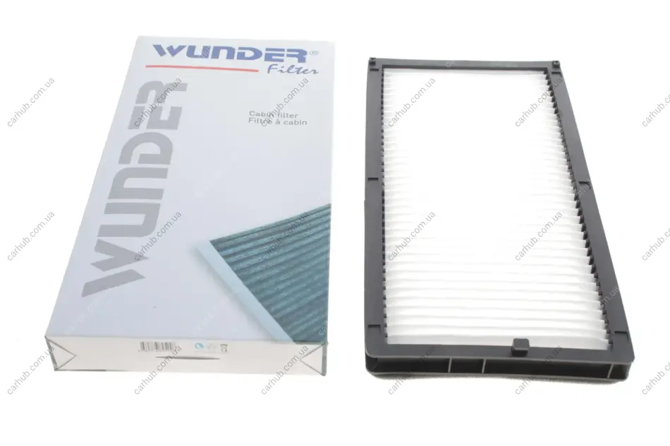 Фільтр салону BMW 5 (E34)/7 (E32) 1.8-5.0 86-97 WUNDER FILTER WP 207 (фото 1)