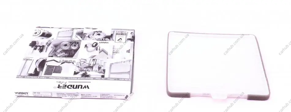 Фільтр салону Daewoo Matiz 05- WUNDER FILTER WP 354 (фото 1)