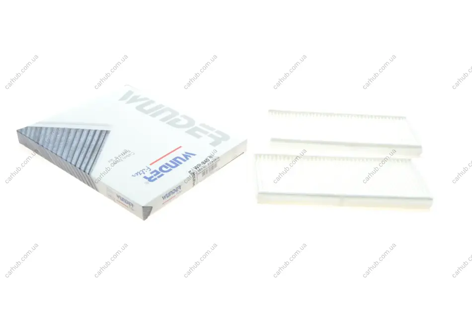 Фільтр салону Nissan Navara/Pathfinder 2.5dCi/3.0dCi/4.0 05- (к-кт 2 шт.) WUNDER FILTER WP 945 (фото 1)