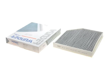 Фільтр салону Audi A4/A6 1.8-4.2TFSI 07- (вугільний) WUNDER FILTER WPK 121