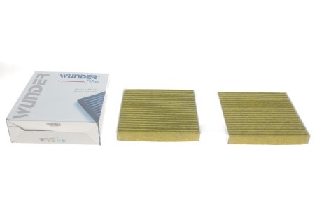 Фото фильтр салона BMW X3 (F25)/X4 (F26) 2.0/3.0D 10-(угольный) (к-кт 2 шт).) WUNDER FILTER WPK 223 Фильтр салона BMW X3 (F25)/X4 (F26) 2.0/3.0D 10-(угольный) (к-кт 2 шт).) WUNDER FILTER WPK 223