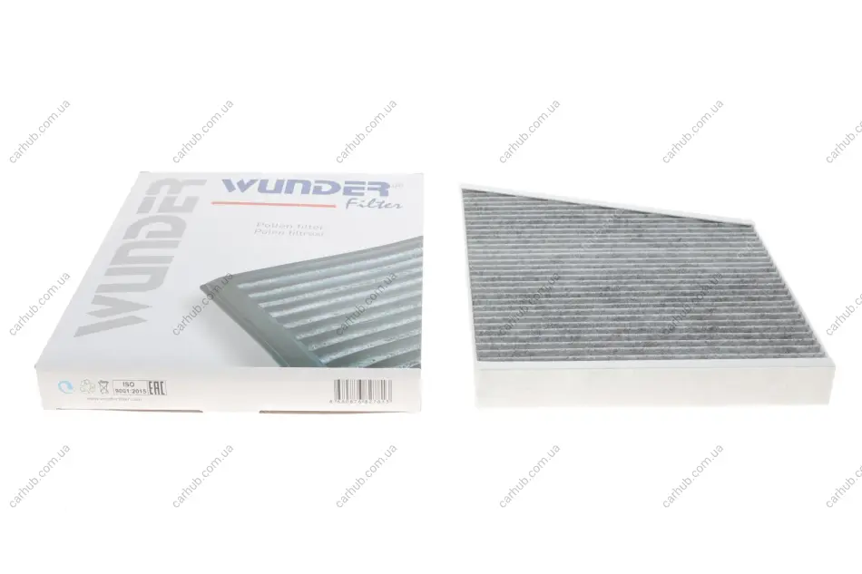 Фільтр салону MB E-class (W211) (вугільний) WUNDER FILTER WPK 708/1 (фото 1)