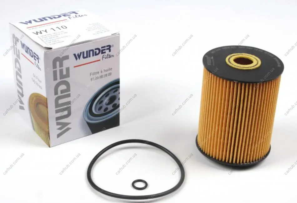 Фільтр масляний Audi/VW 2.8 VR6 WUNDER FILTER WY 110 (фото 1)