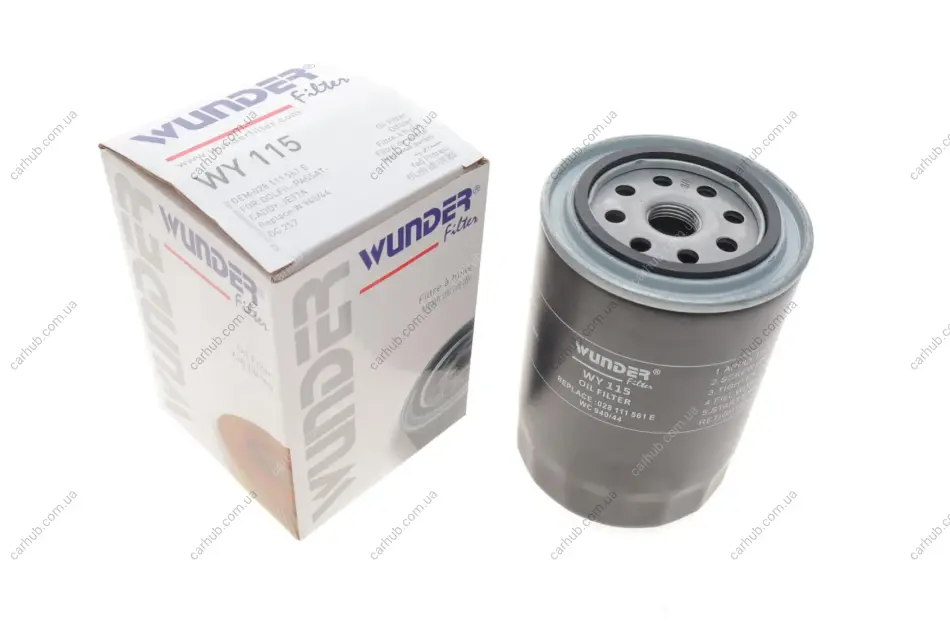 Фільтр масляний Audi/VW WUNDER FILTER WY 115 (фото 1)