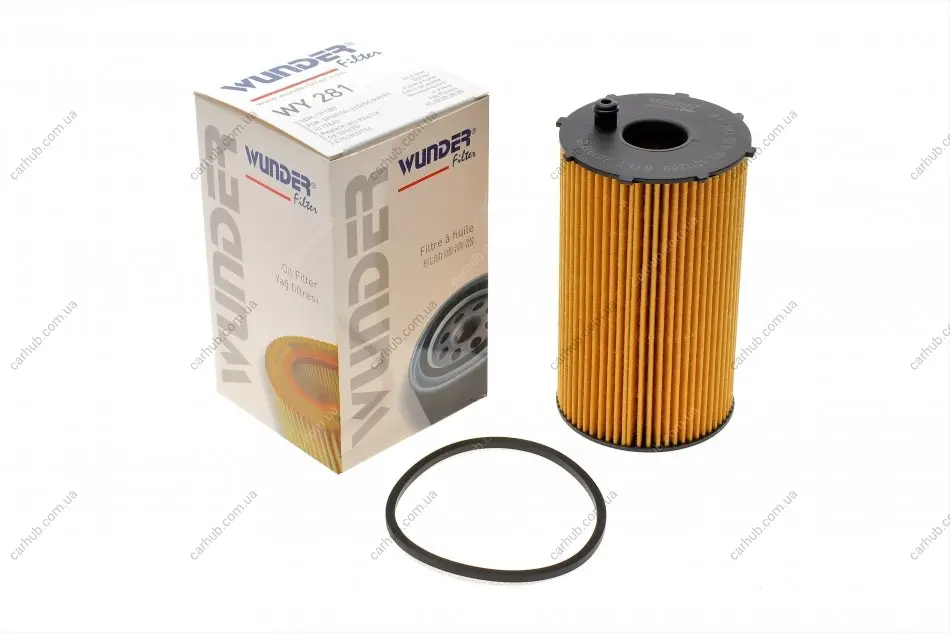 Фільтр масляний Citroen C5/Peugeot 407 2.7HDI 05- WUNDER FILTER WY 281 (фото 1)
